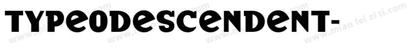 type0descendent字体转换
