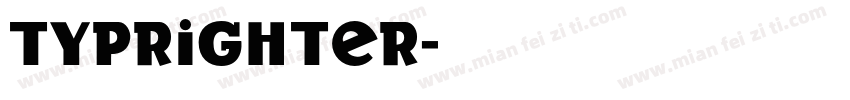 typrighter字体转换