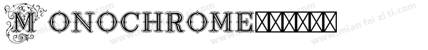 Monochrome字体转换