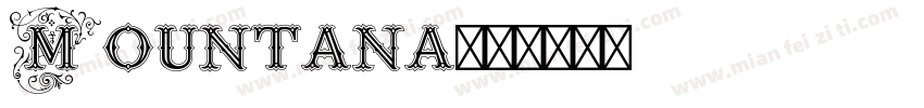 Mountana字体转换