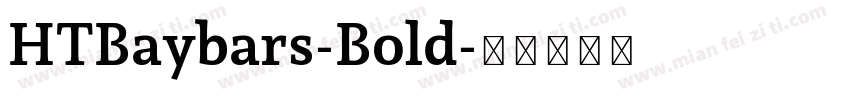 HTBaybars-Bold字体转换