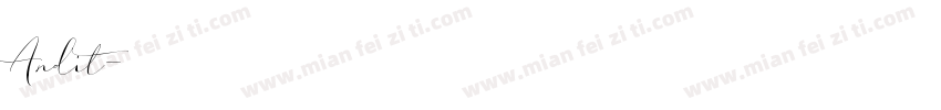 Andit字体转换