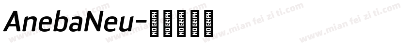 AnebaNeu字体转换