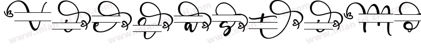 VierastiMonogram字体转换