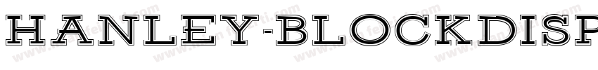 Hanley-BlockDisplayInline字体转换