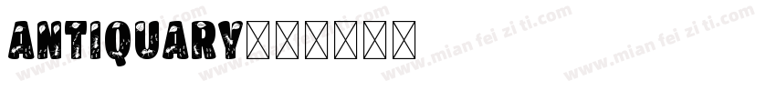 ANTIQUARY字体转换