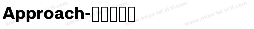 Approach字体转换
