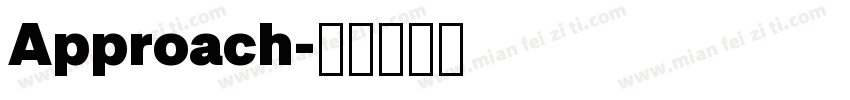 Approach字体转换