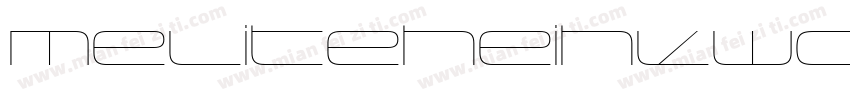 meliteheihkw00字体转换