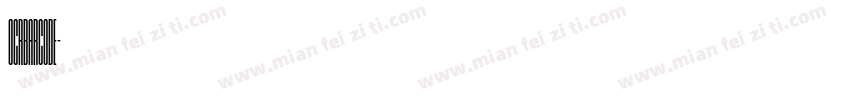 ocrBarcode字体转换