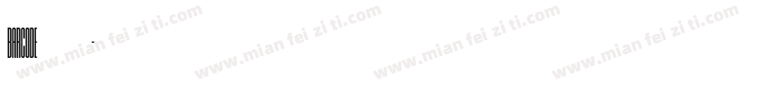 barcode字体字体转换