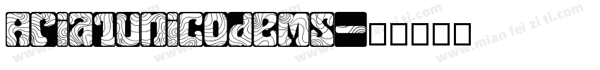 Aria1UnicodeMS字体转换