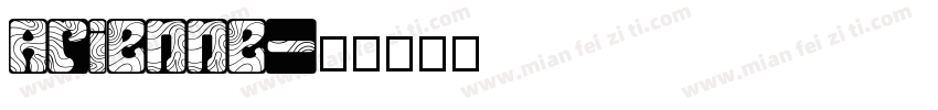 Arienne字体转换