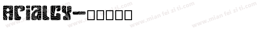 ArialCY字体转换
