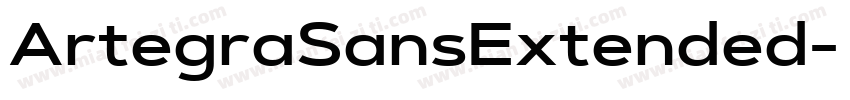 ArtegraSansExtended字体转换