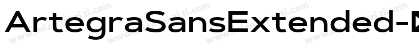 ArtegraSansExtended字体转换