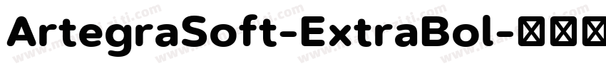 ArtegraSoft-ExtraBol字体转换