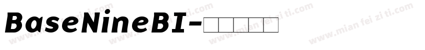 BaseNineBI字体转换