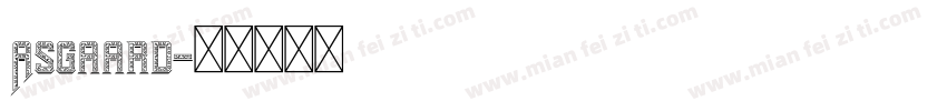 Asgaard字体转换