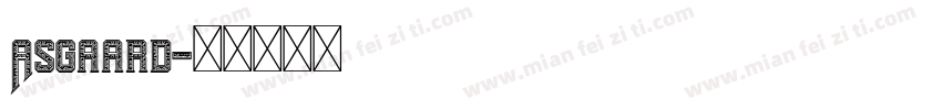 Asgaard字体转换