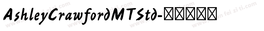 AshleyCrawfordMTStd字体转换