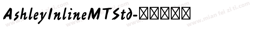AshleyInlineMTStd字体转换