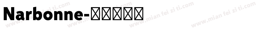 Narbonne字体转换