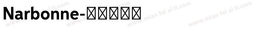 Narbonne字体转换
