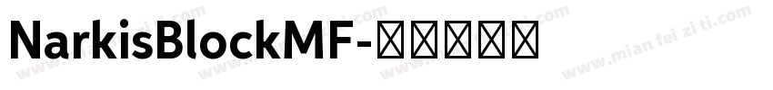 NarkisBlockMF字体转换