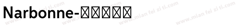 Narbonne字体转换