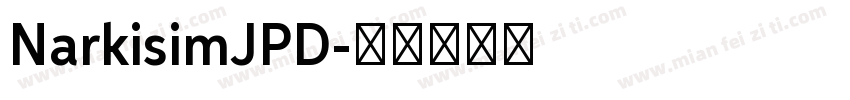 NarkisimJPD字体转换