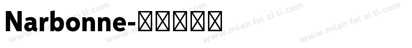 Narbonne字体转换