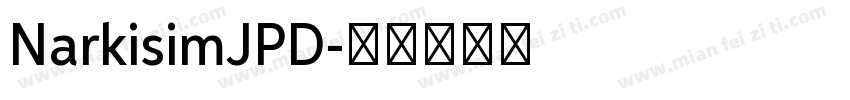 NarkisimJPD字体转换