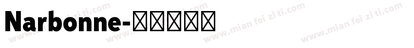 Narbonne字体转换