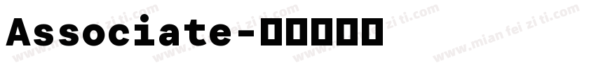 Associate字体转换