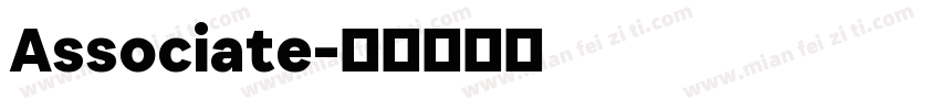 Associate字体转换