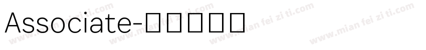 Associate字体转换