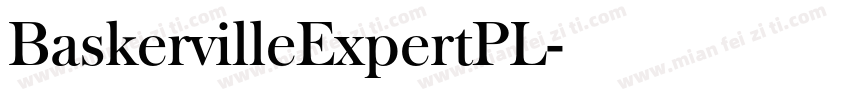 BaskervilleExpertPL字体转换