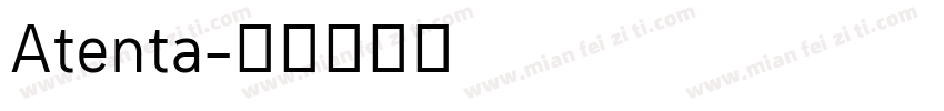 Atenta字体转换