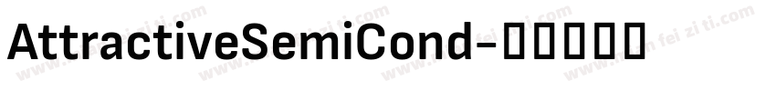 AttractiveSemiCond字体转换