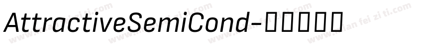 AttractiveSemiCond字体转换