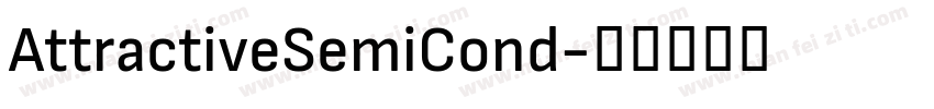 AttractiveSemiCond字体转换