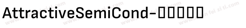 AttractiveSemiCond字体转换