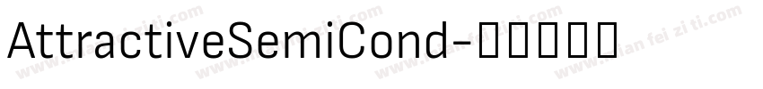 AttractiveSemiCond字体转换