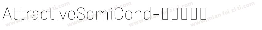 AttractiveSemiCond字体转换