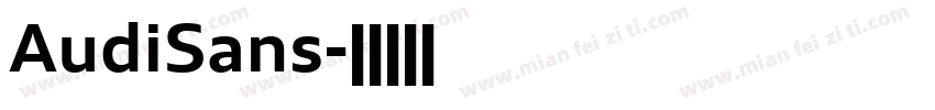 AudiSans字体转换