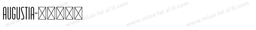 augustia字体转换