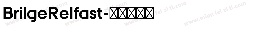 BrilgeRelfast字体转换