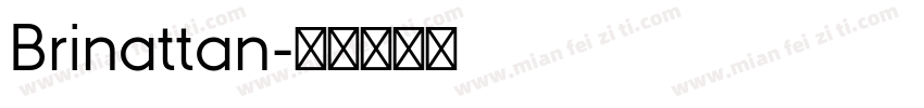 Brinattan字体转换