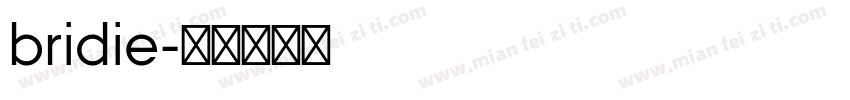 bridie字体转换